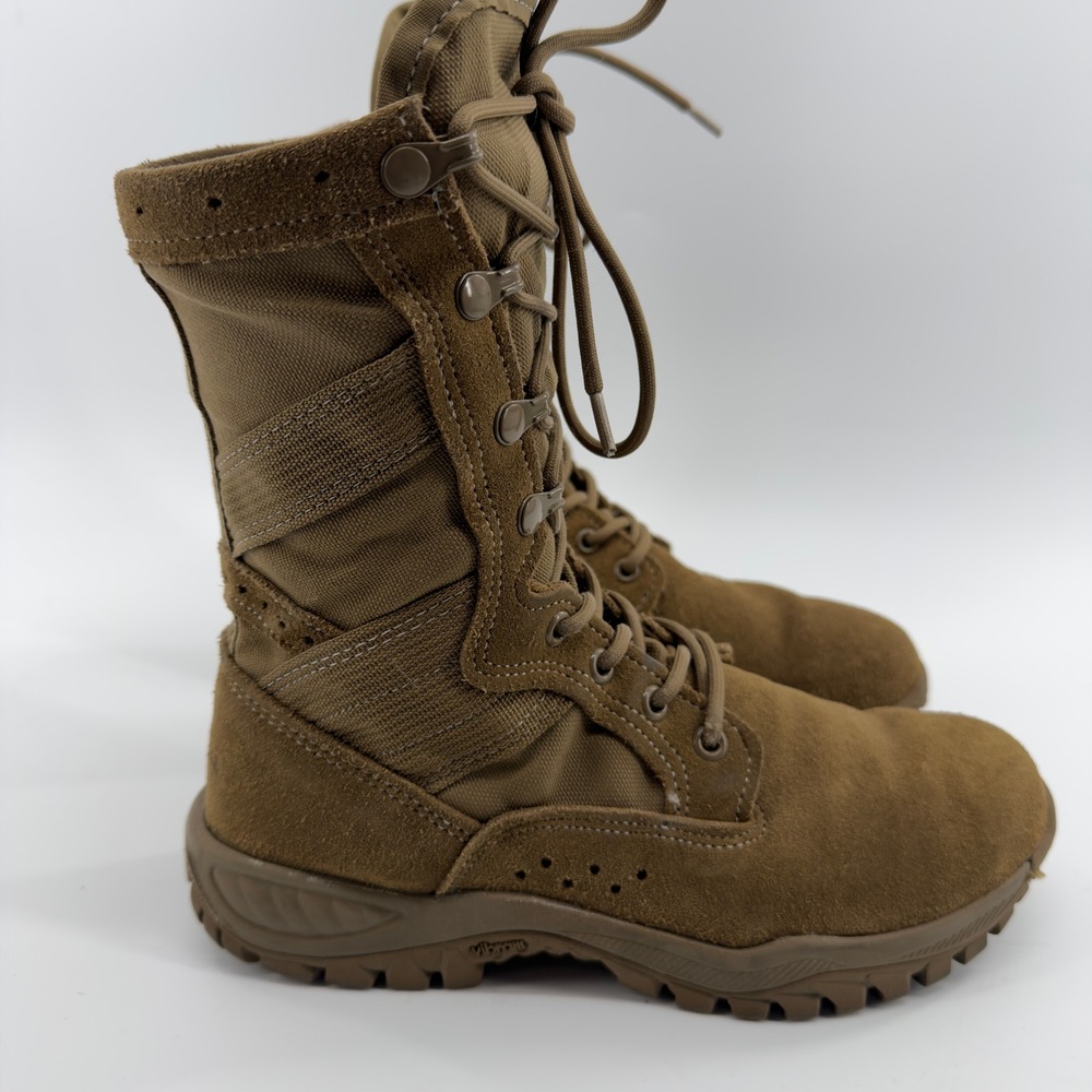 Belleville C320 Ultra Light Assault Boots Coyote Brown Tactical Vibram USA 6.5 R